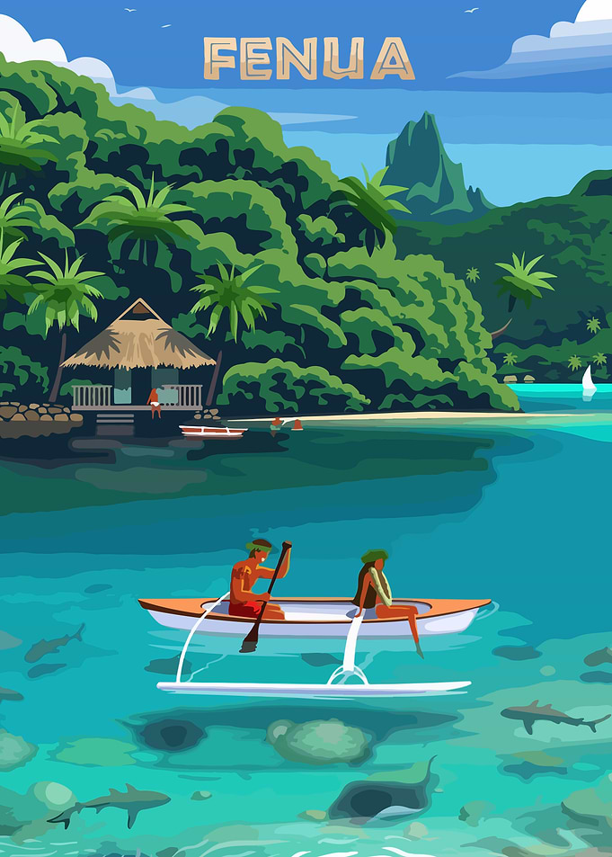 Travel to fenua