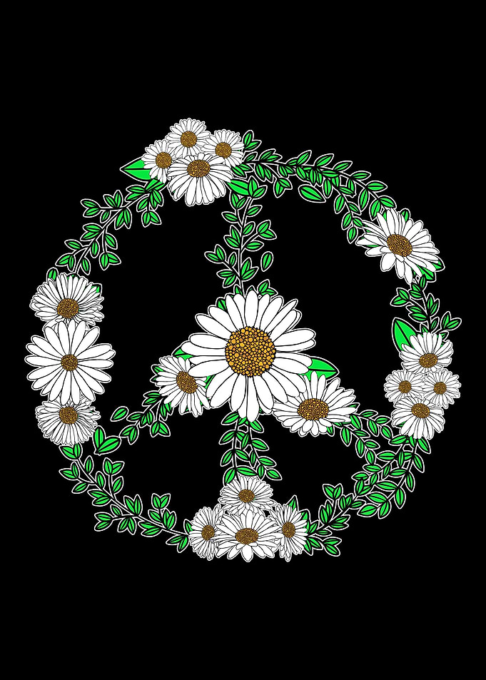 Daisy Peace Sign