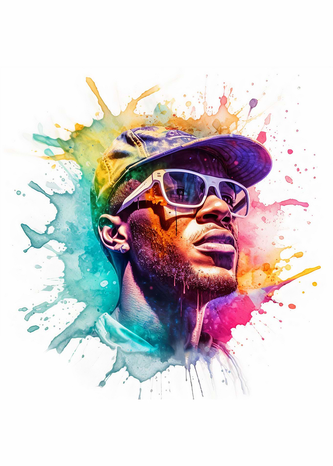 Rapper Face Art