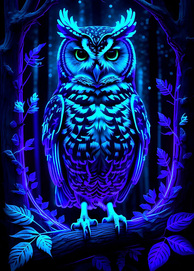 animal neon light