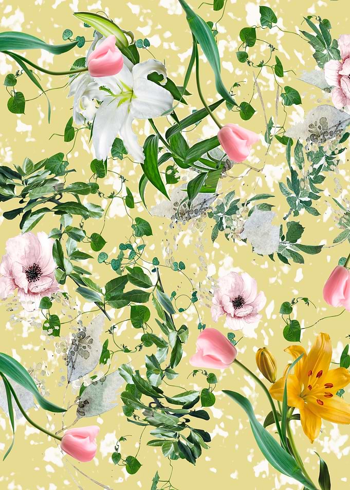 Abstract floral background