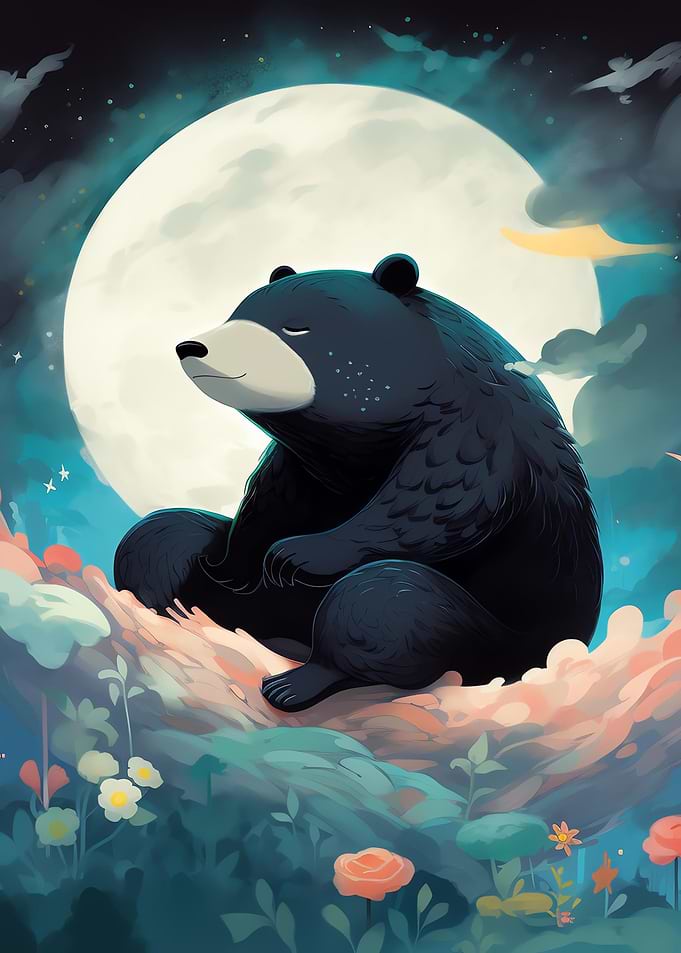 Black at The Moon Light