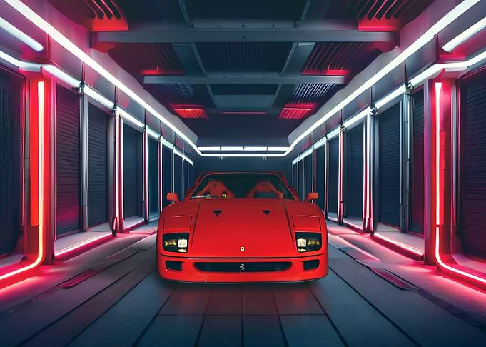 Ferrari F40 Neon Edition