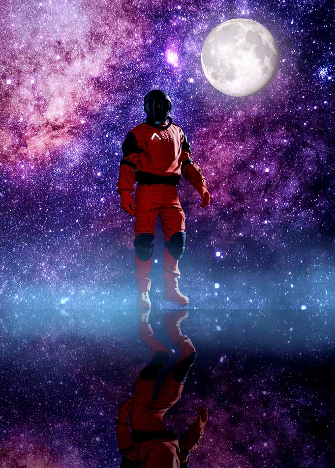 between the stars
