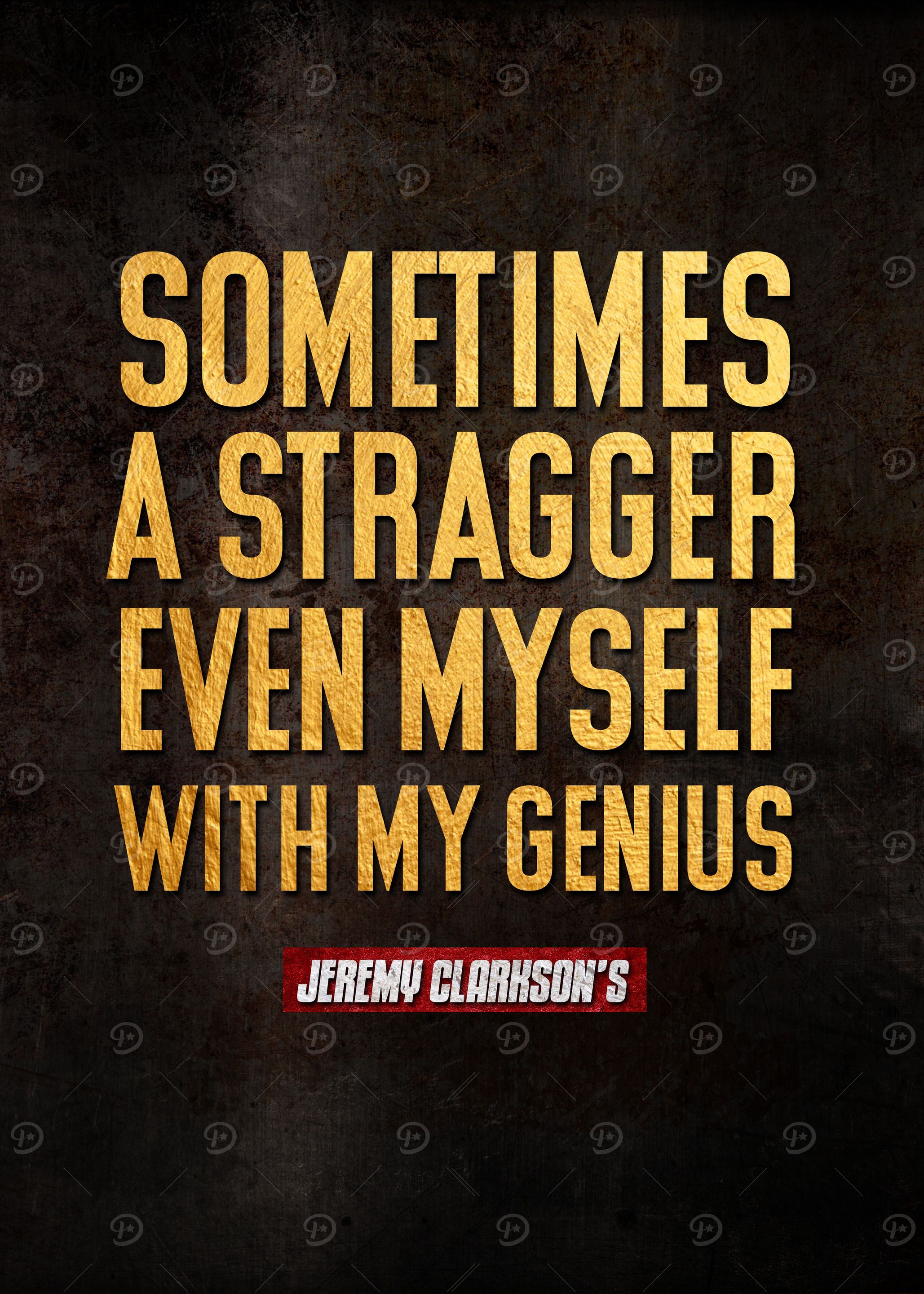 Sometimes a stragger