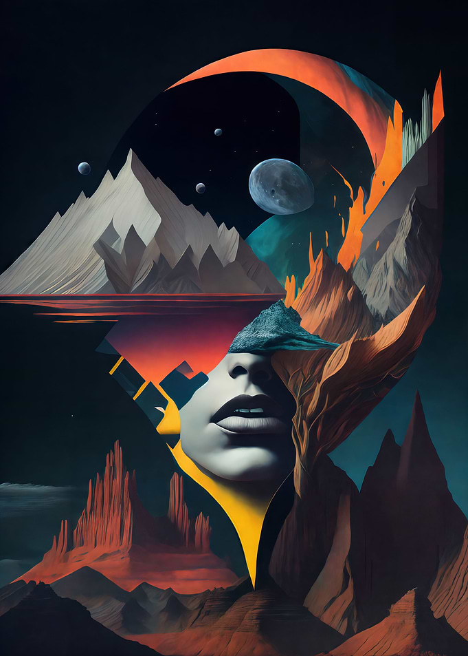 Artwork Surreal Collage