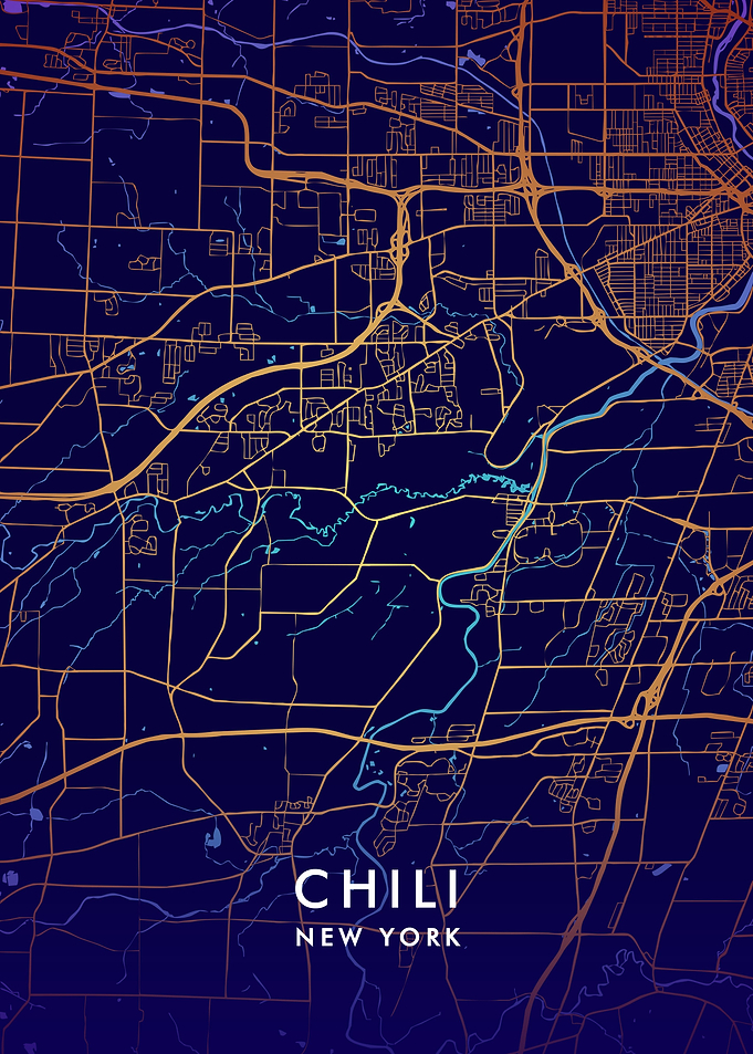 Chili New York Map