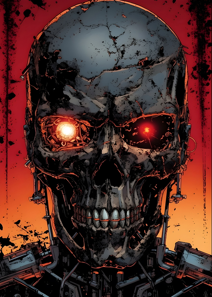 Terminator Skull
