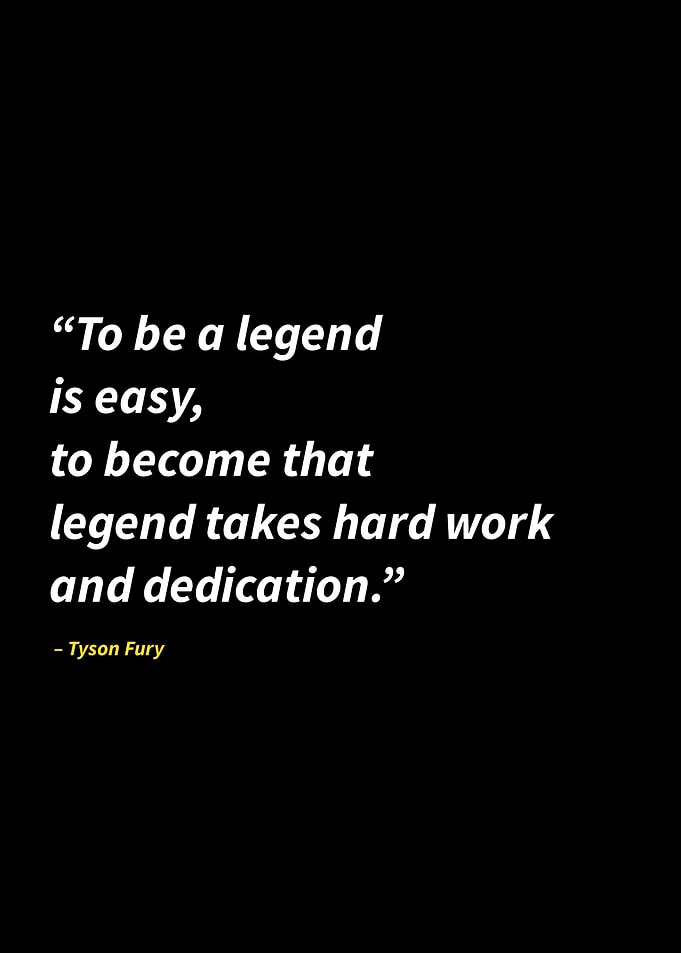 Tyson Fury quotes