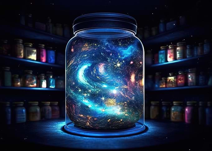 Galaxy in a Jar