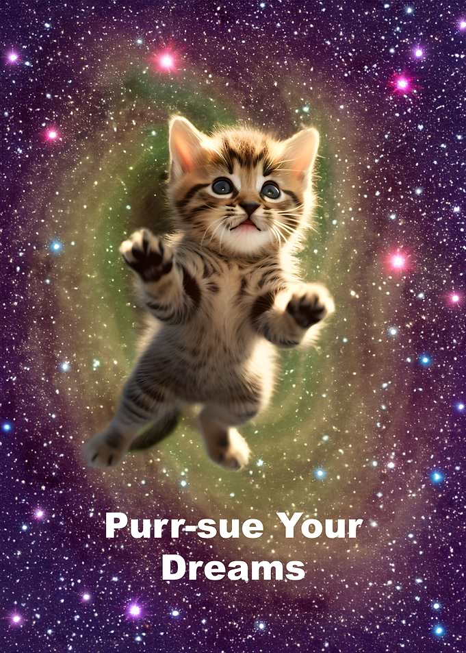 Kitten Dreams Space Memes