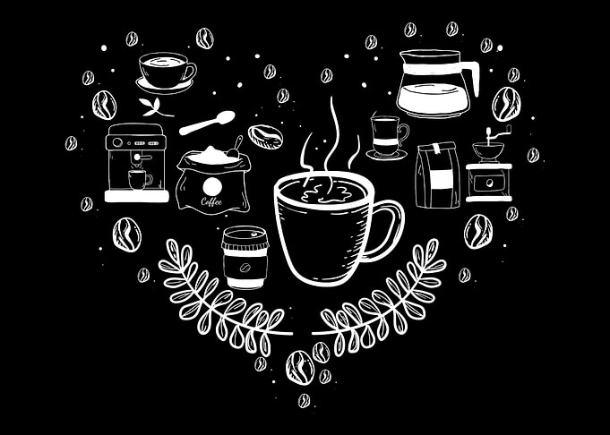 Coffee Heart Men