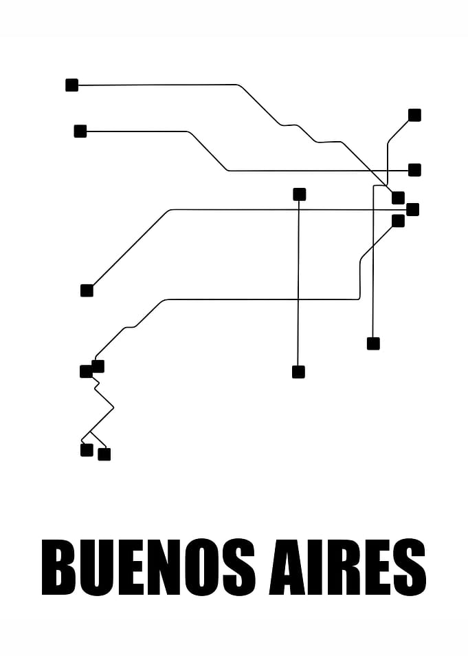 Buenos Aires White Subway