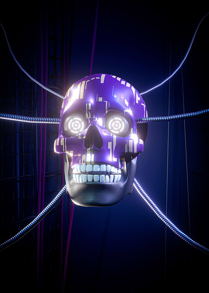 Cyber Skull