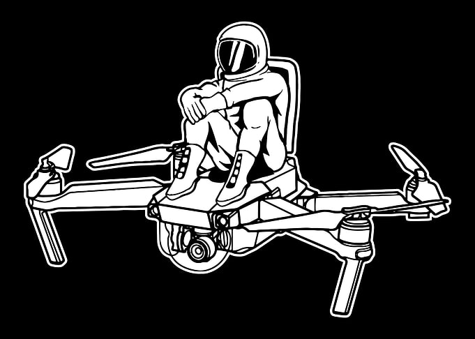 Drone Pilot Astronaut