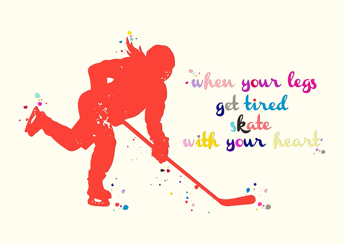 Ice Hockey Player Girl