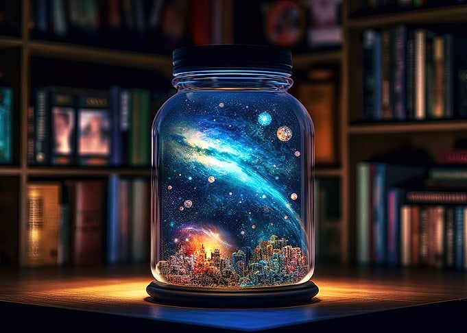 Galaxy in a Jar