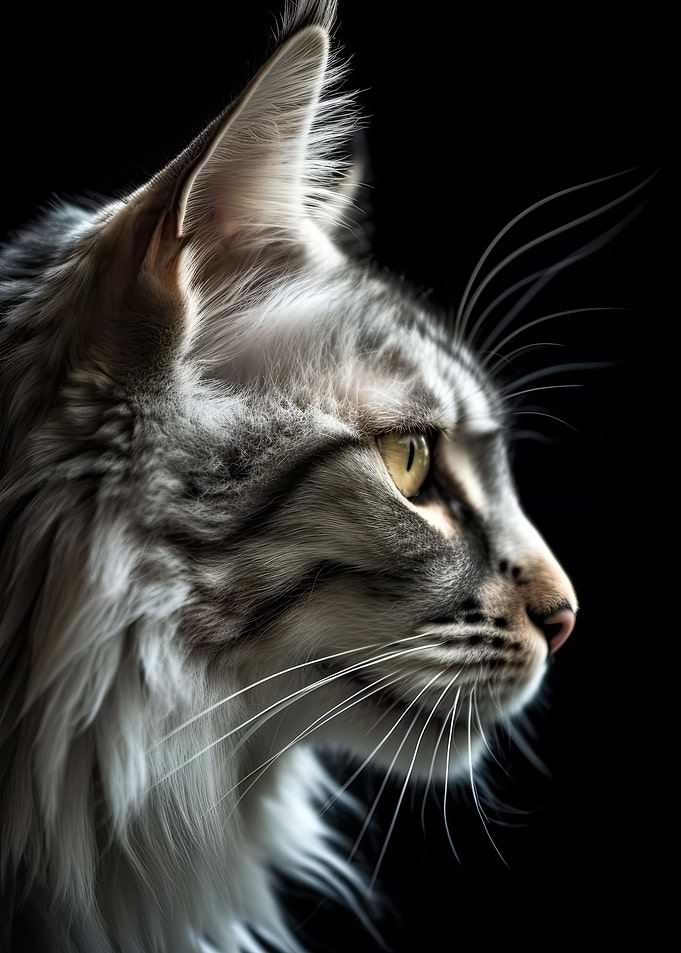 hybrid maincoon cat