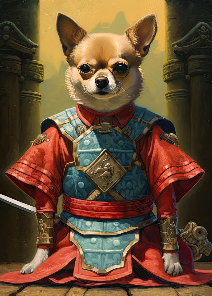 Chihuahua The Samurai