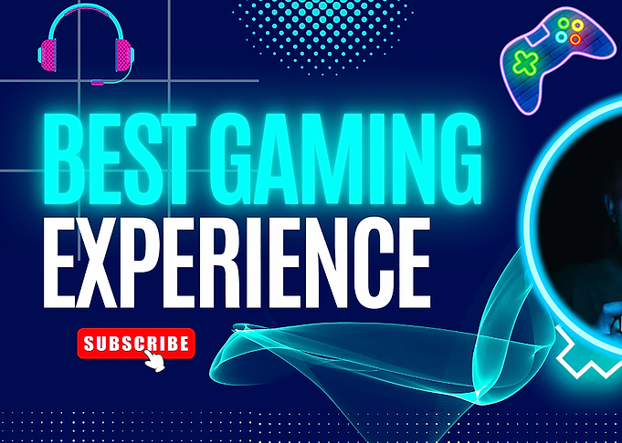 Gaming neon poster