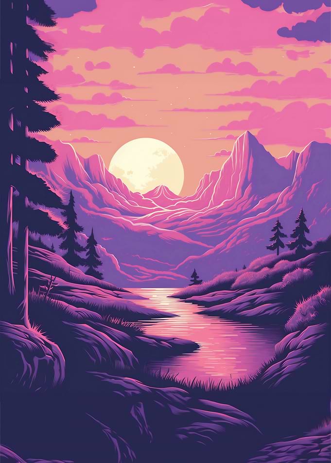 Retro Forest