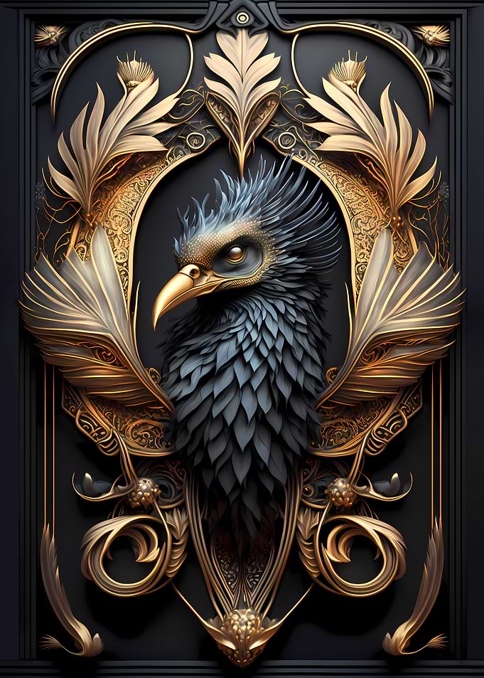 King Phoenix Art Deco