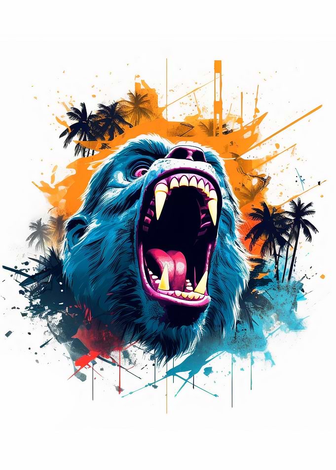 Kingkong with wild style