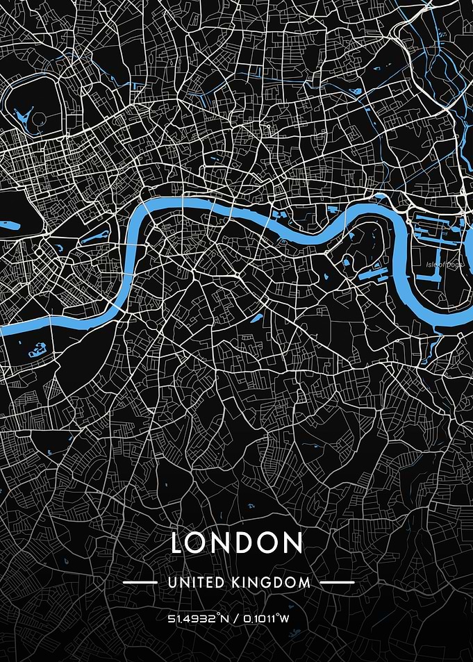 London night map