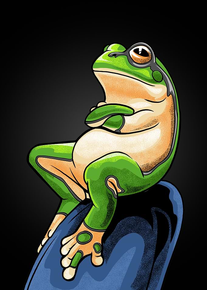 Nah Frog Meme