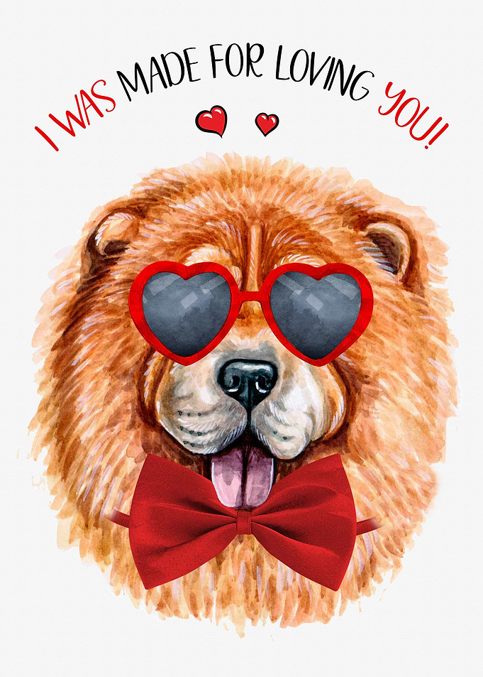 Chow Dog Love