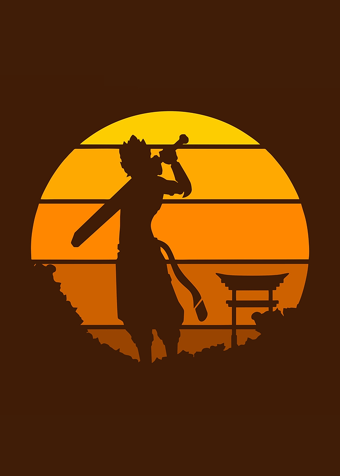 Samurai Japan Silhouette 5