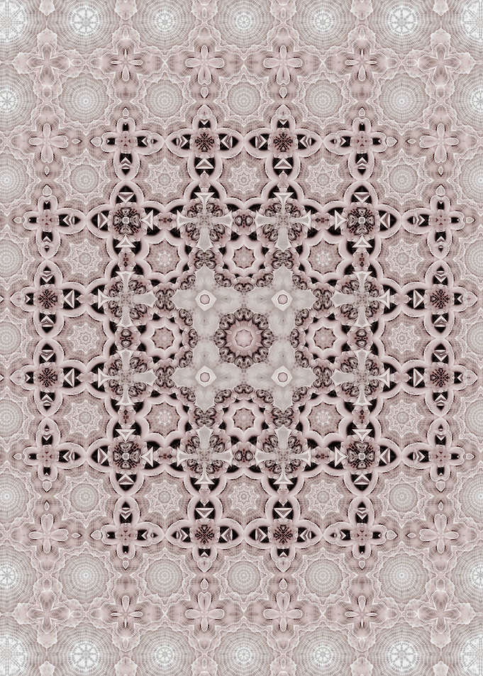 Vintage pink floral morph1