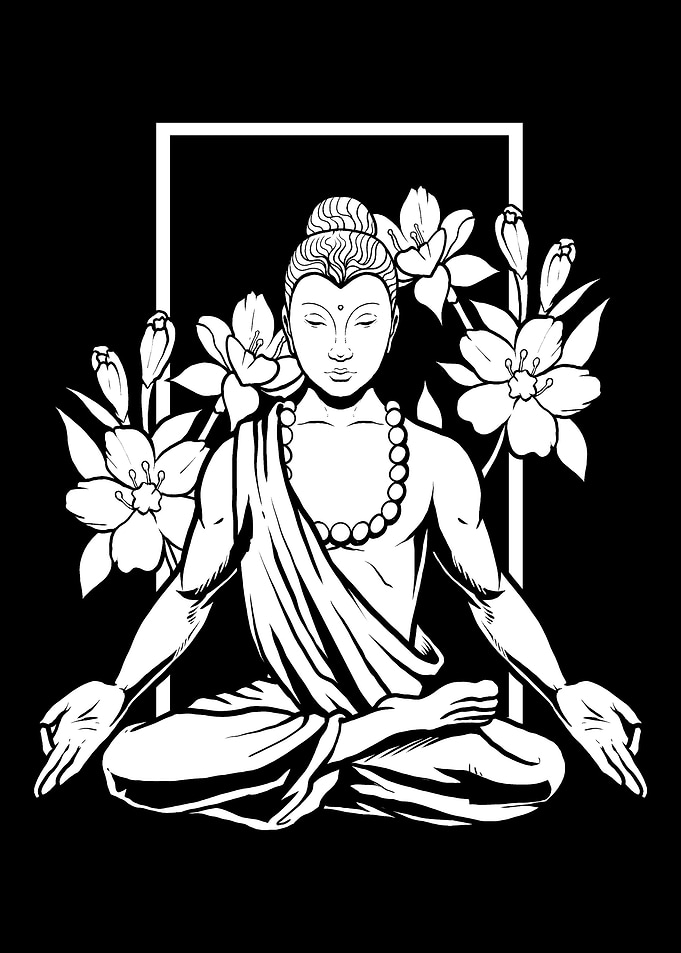 Buddha Buddhist Flowers