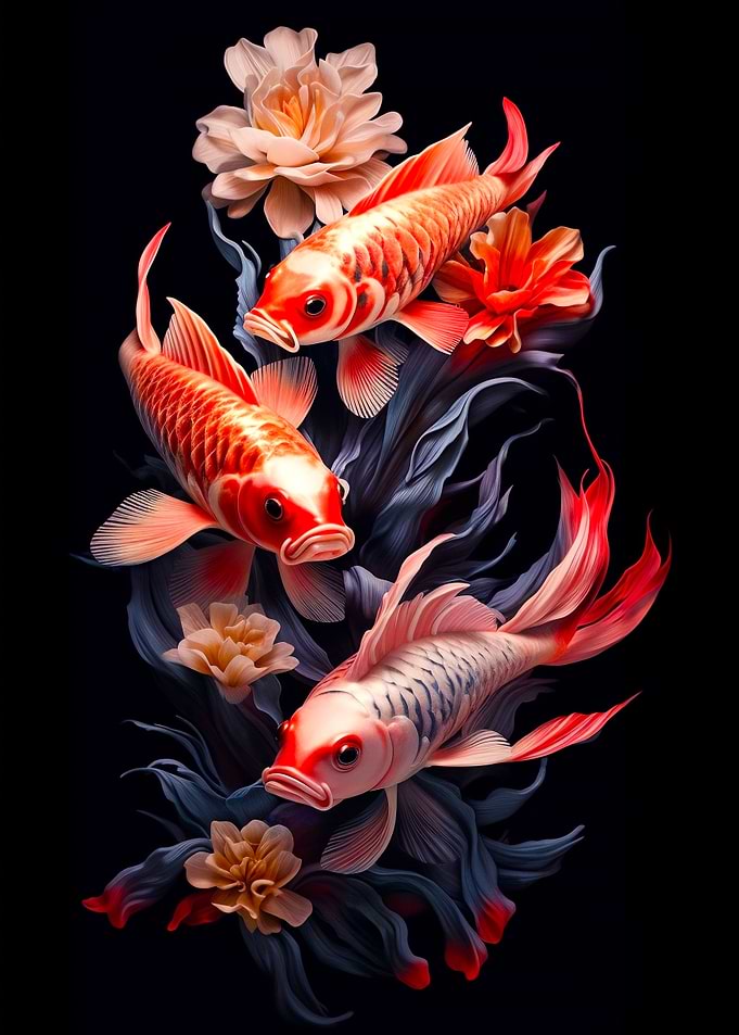 Pond Koi Fish