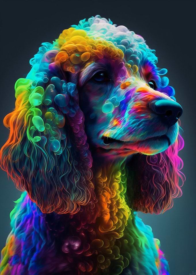 Poodle dog