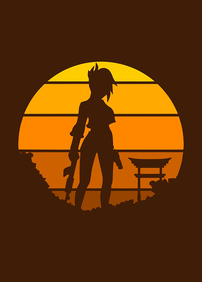 Woman Holding Gun 1