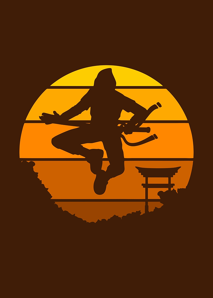Samurai Japan Silhouette 2