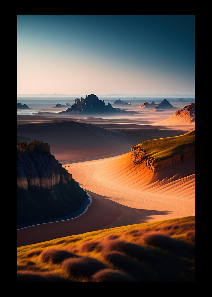 Sand And Mountains