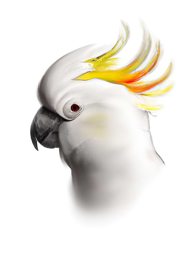 Head of a Cockatoo