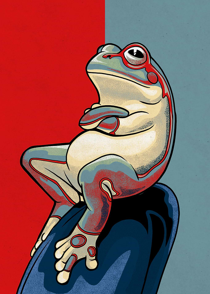 Nah Frog Meme