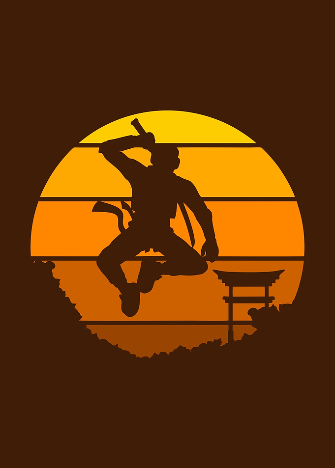 Samurai Japan Silhouette 4