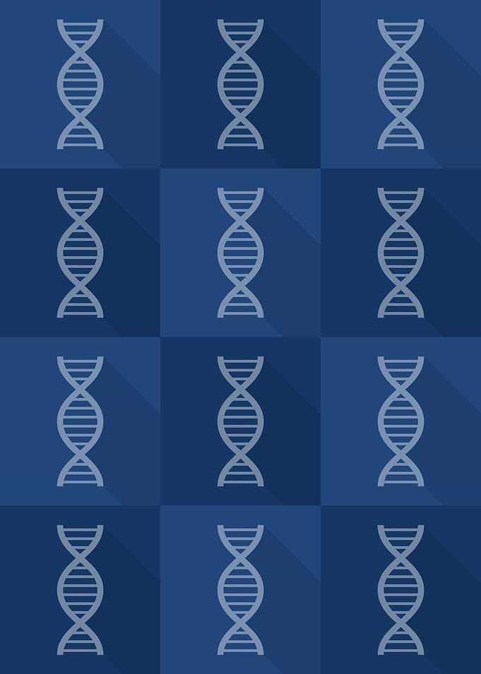 DNA Science Icons Pop Art