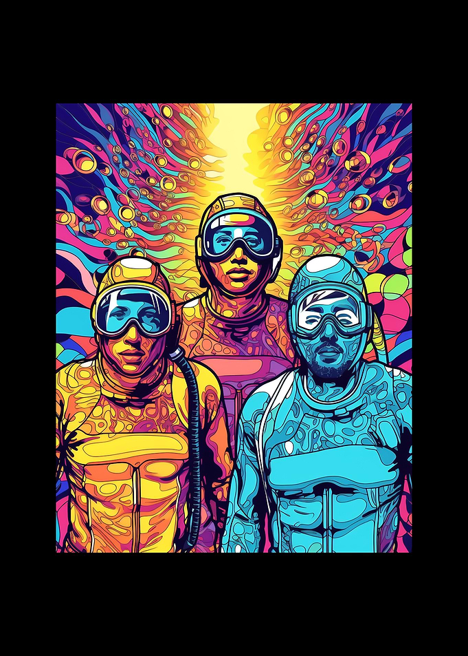 Scuba Diving Divers Water