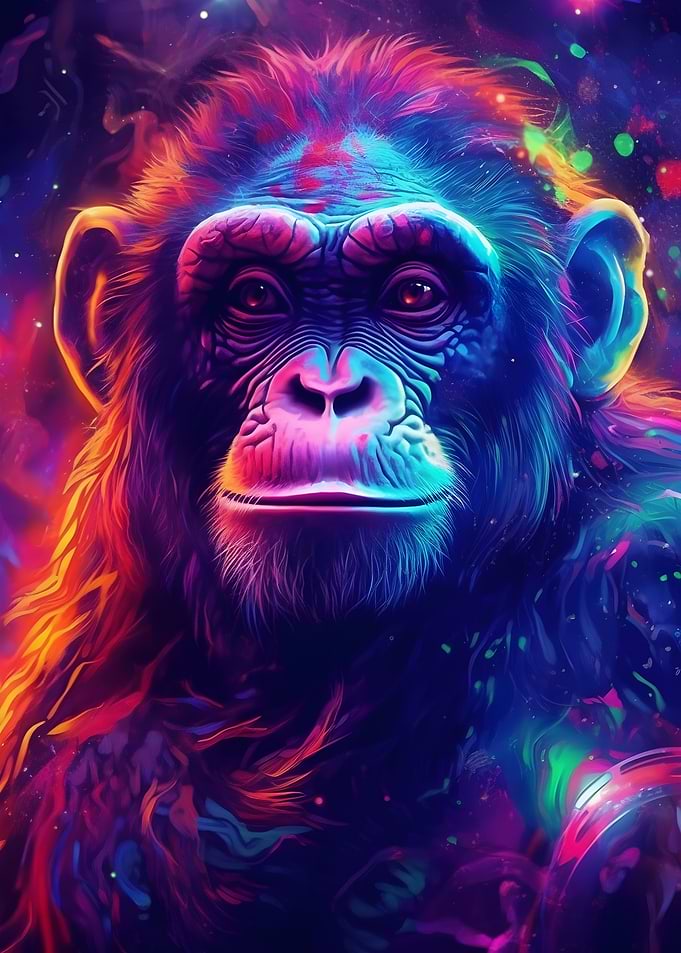 Neon Monkey