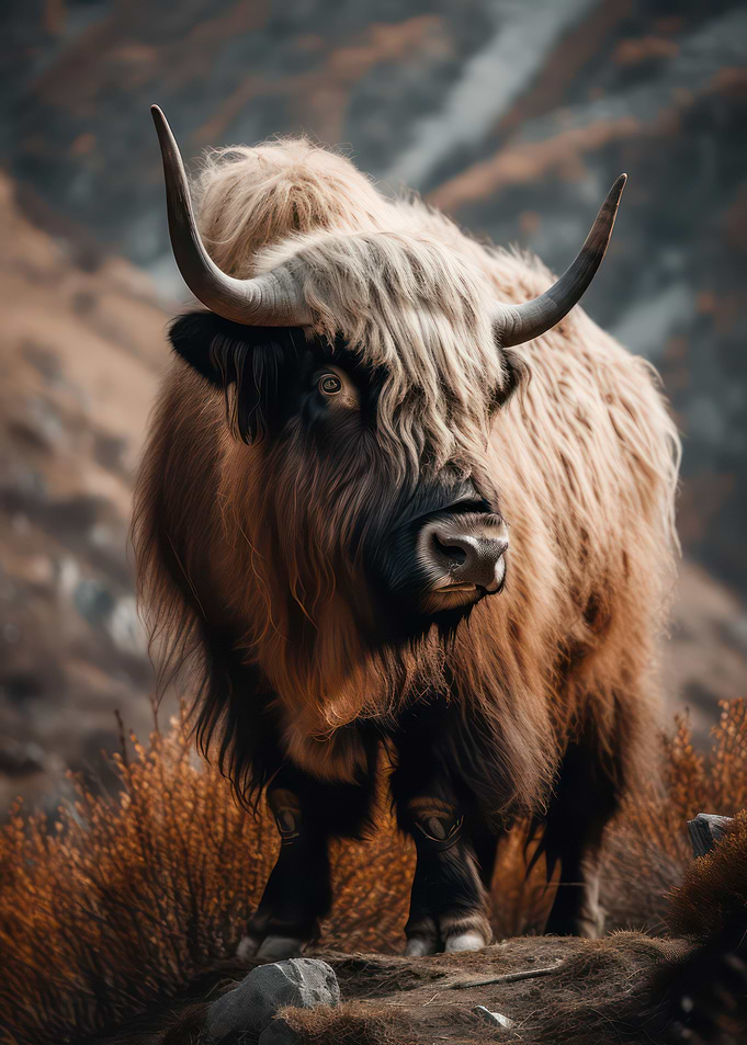 Majestic yak