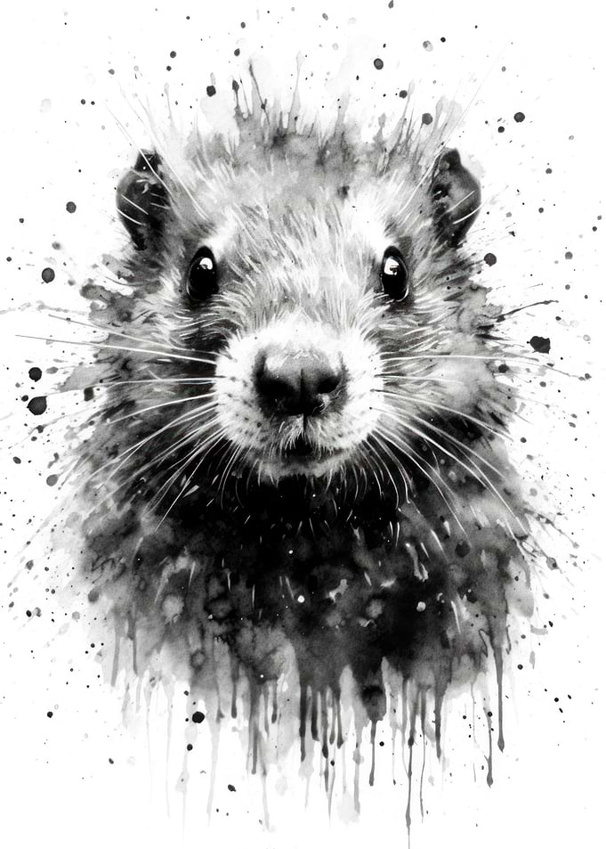 Marmot Beauty Art