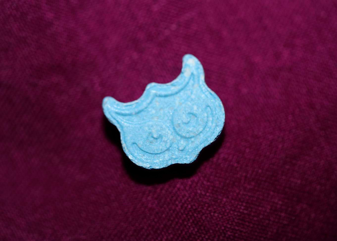 Ecstasy owl pill with mdma
