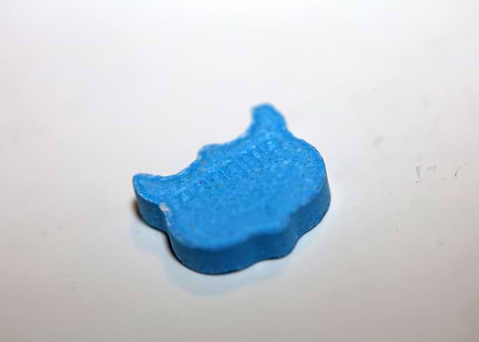 Ecstasy owl pill with mdma