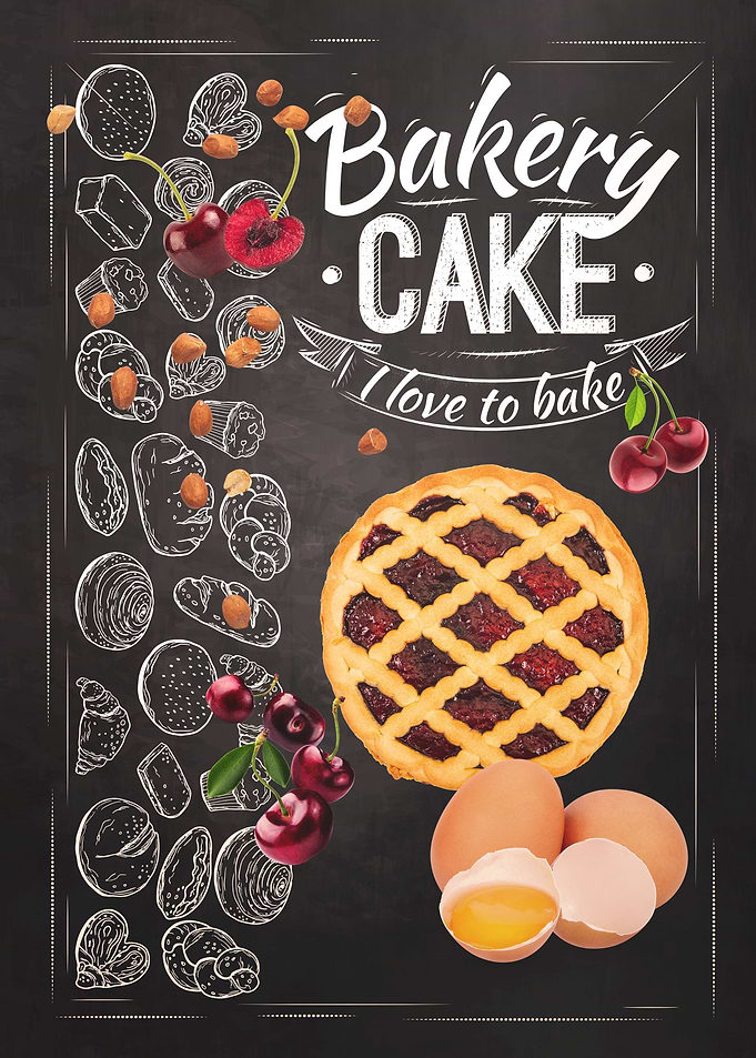 I love bake cake