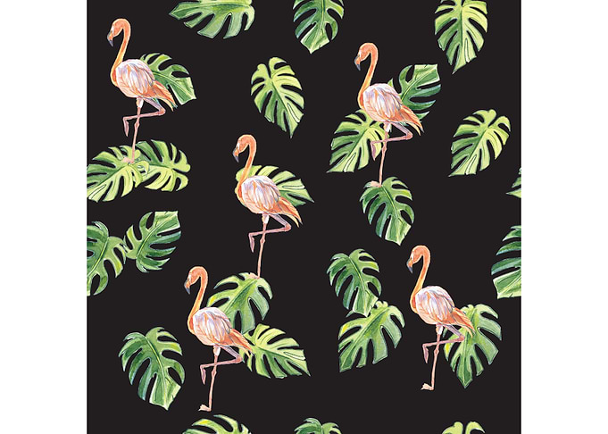 Pattern of leaves of palm